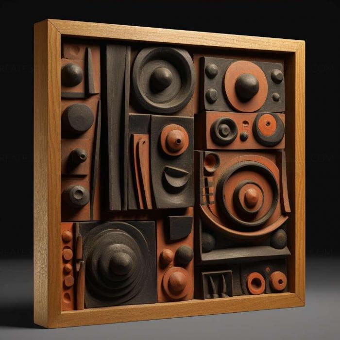 نموذج ثلاثي الأبعاد لآلة CNC 3D Art 